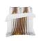 Designart 'Yellow Fractal Flames Pattern' Modern & Contemporary Bedding Set - Duvet Cover & Shams